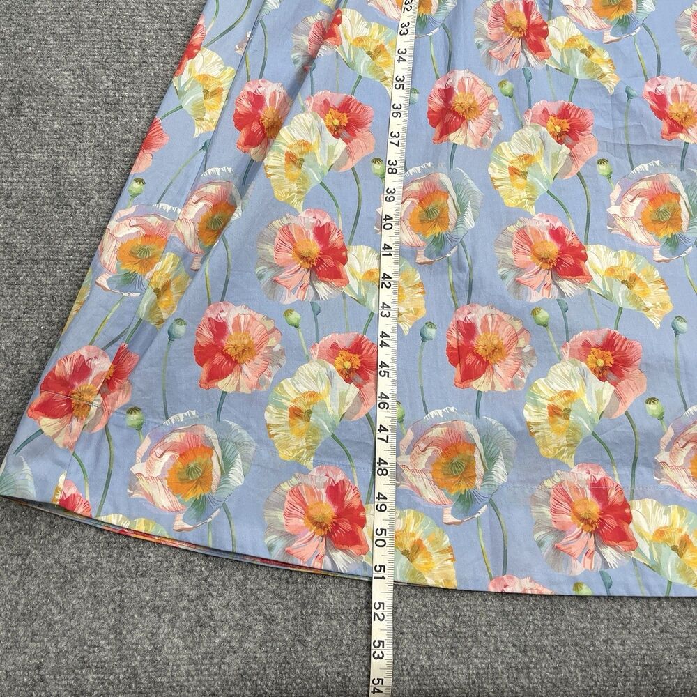 NWT Entro Knot Your Garden Maxi Dress Size Medium Sleeveless Floral Tie Front - Picture 10 of 12